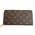 Louis Vuitton Monogram Round Zipper Zippy Wallet Long