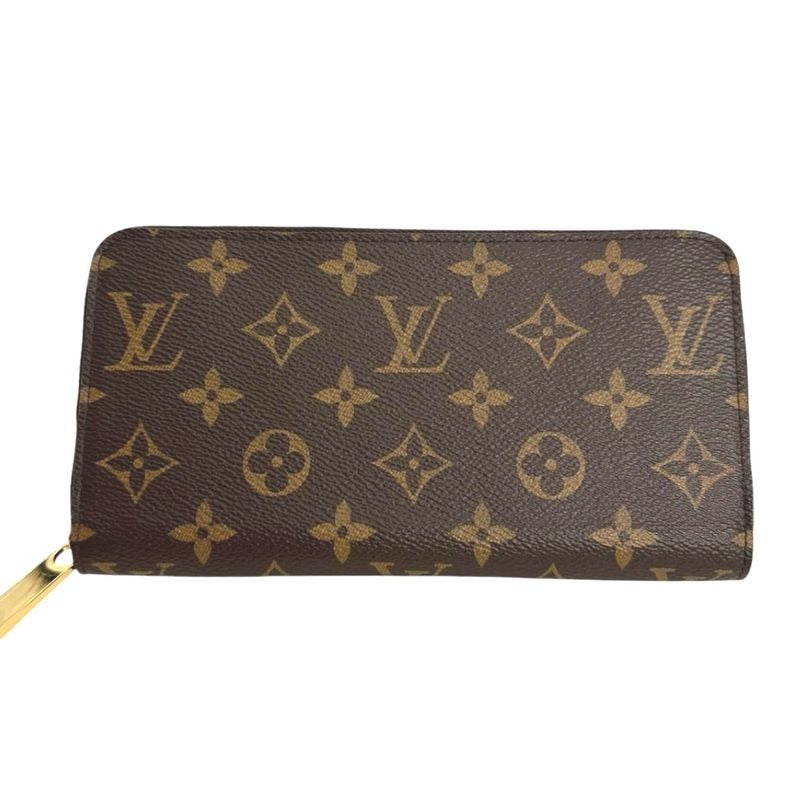 Louis Vuitton Monogram Round Zipper Zippy Wallet Long