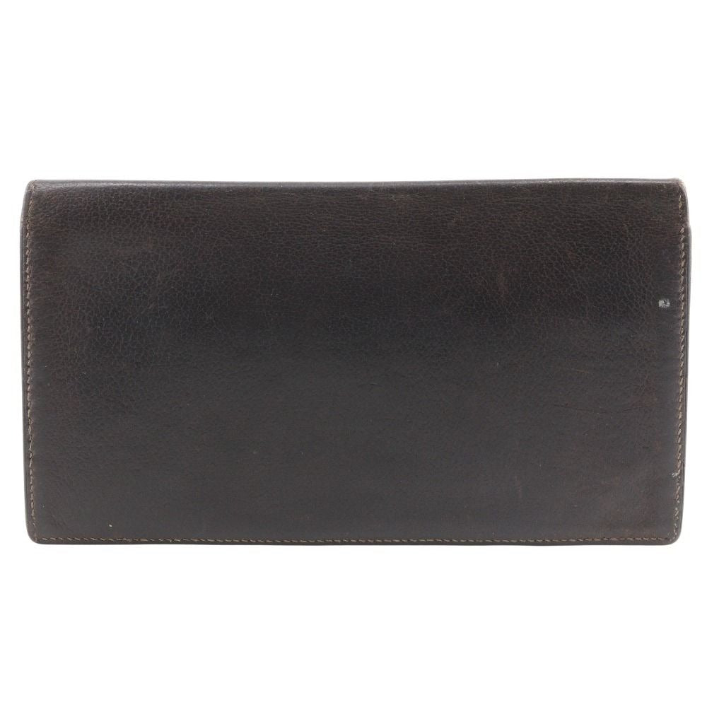 Hermes Mc2 Fleming Leather Brown Billfold