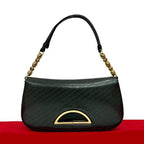 Christian Dior Maris Pearl Trotter Pattern Leather Semi