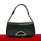 Christian Dior Maris Pearl Trotter Pattern Leather Semi — view 2