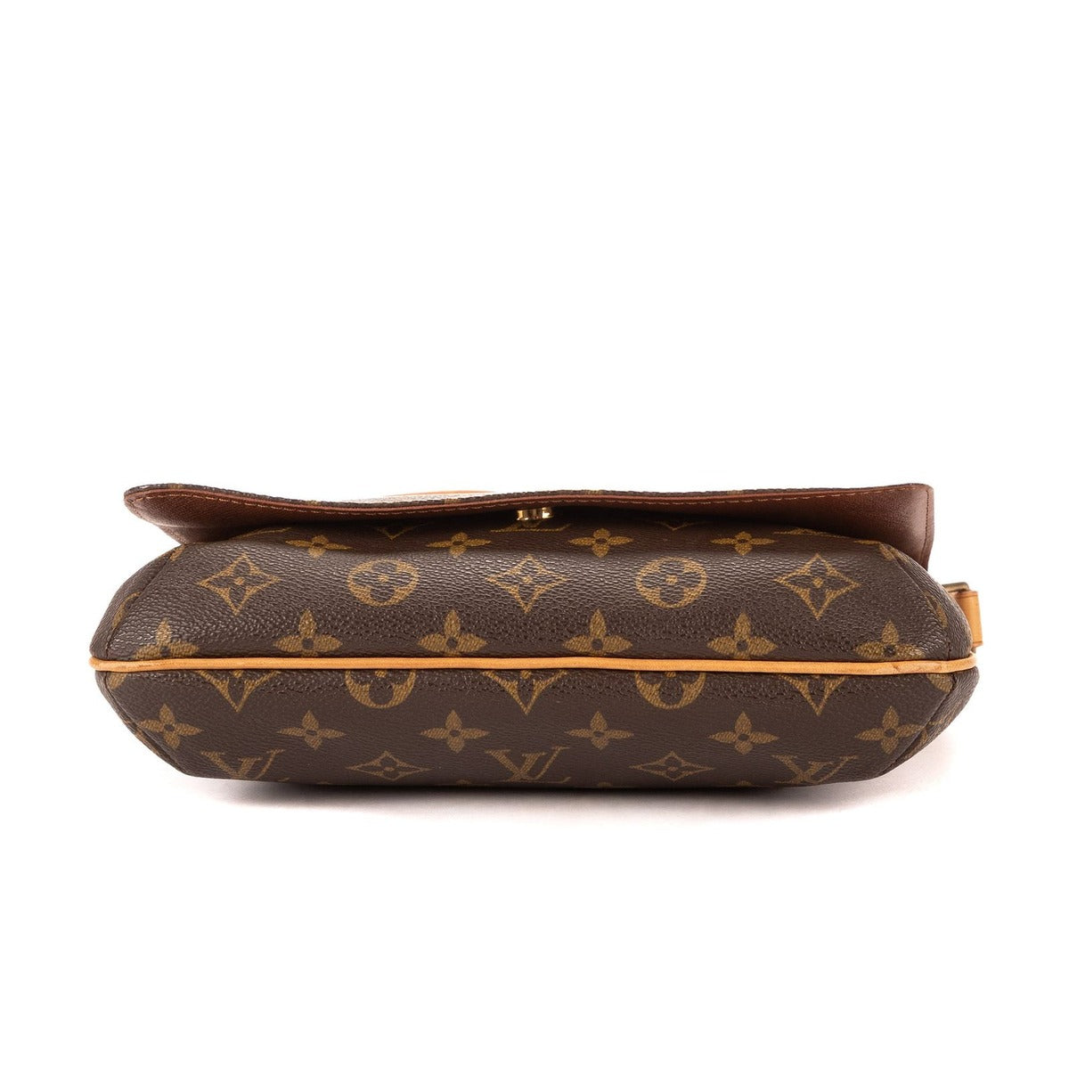 Louis Vuitton Musette Tango Brown Monogram Canvas Shoulder Bag — view 6