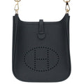 Hermes Evelyne TPM Engraved K Leather Shoulder Bag