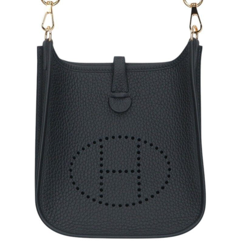 Hermes Evelyne TPM Engraved K Leather Shoulder Bag