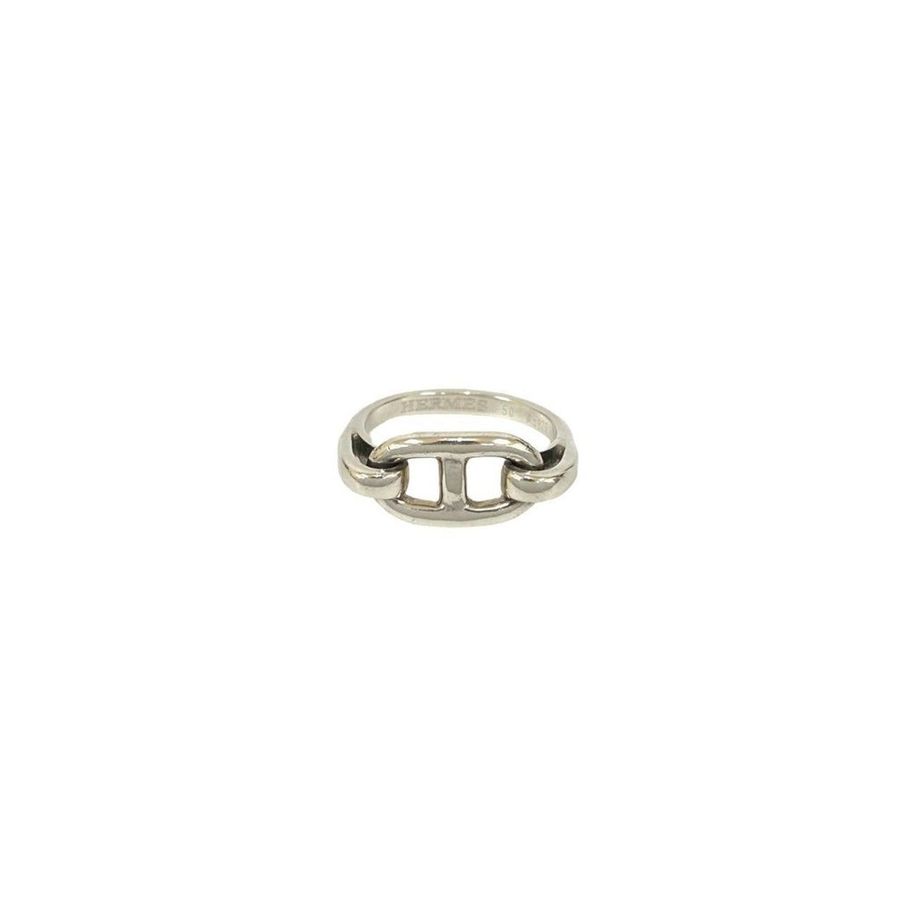 Hermes Chaine D'ancre Ring Silver — view 6