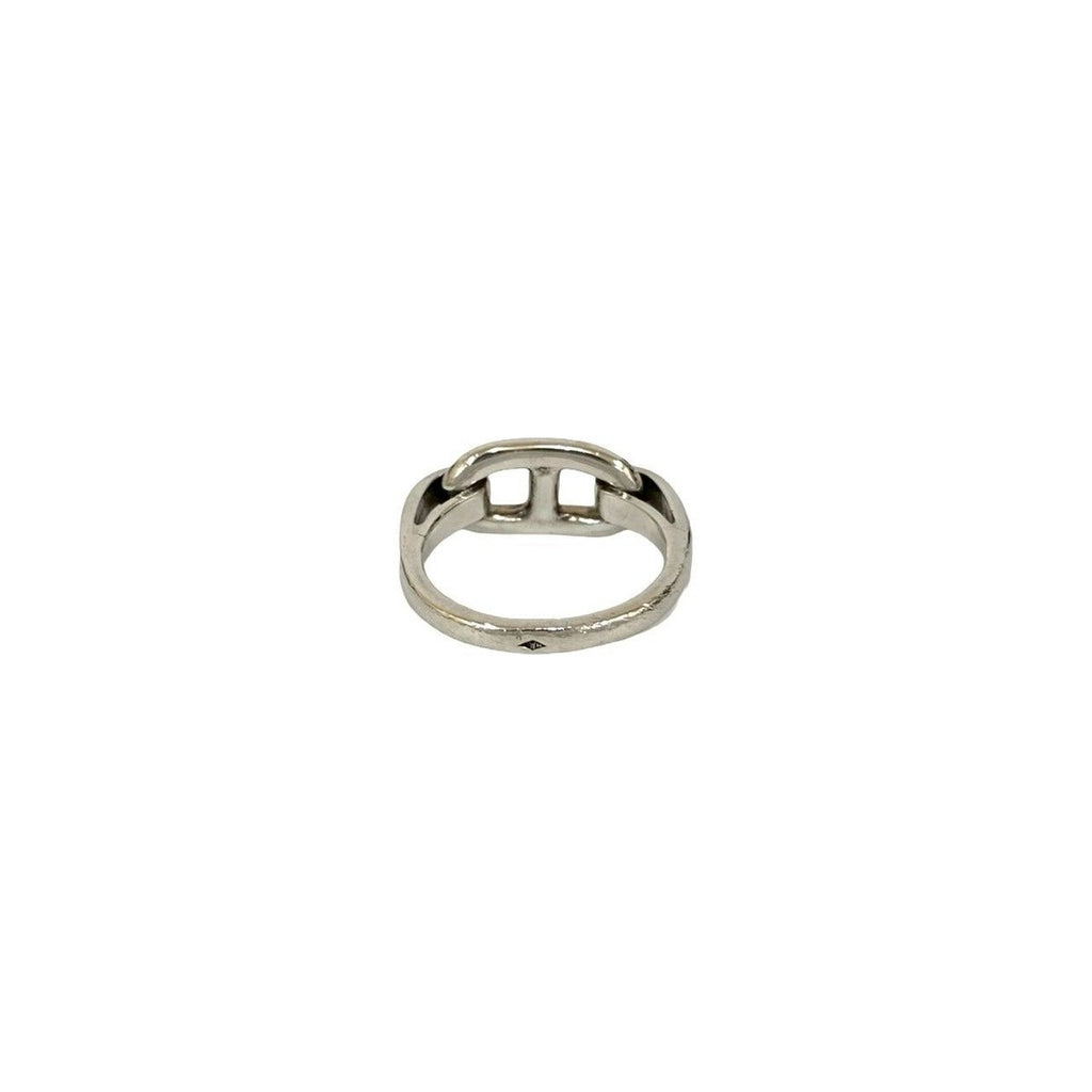 Hermes Chaine D'ancre Ring Silver — view 7
