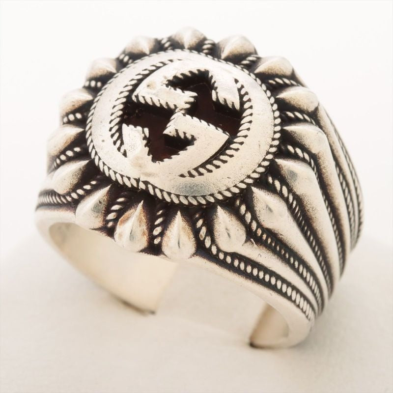 Gucci Interlocking G Silver Ring 18 — view 2