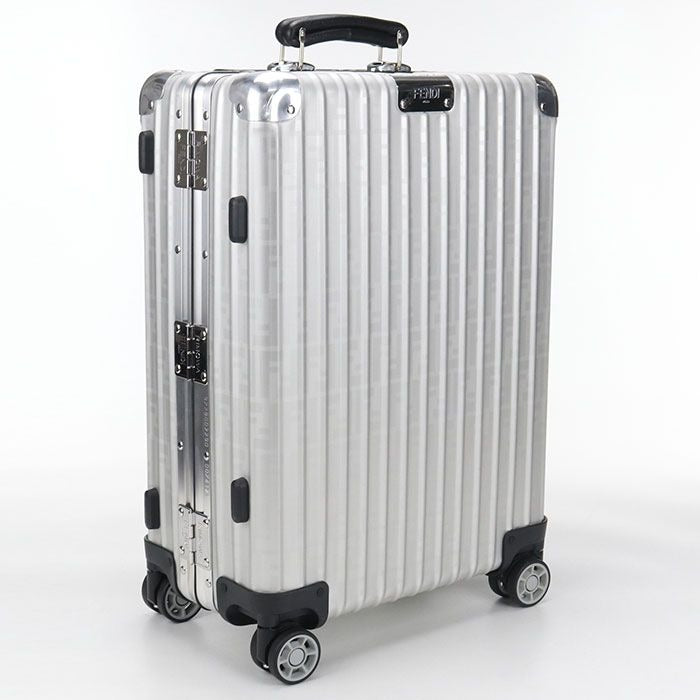 Fendi Rimowa Collaboration 972.90 Carry Case Aluminum
