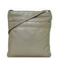 Loewe Mini Shoulder Bag Metallic Silver Anagram
