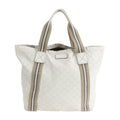 Gucci GG Canvas Leather Tote Shoulder Hand