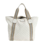 Gucci GG Canvas Leather Tote Shoulder Hand