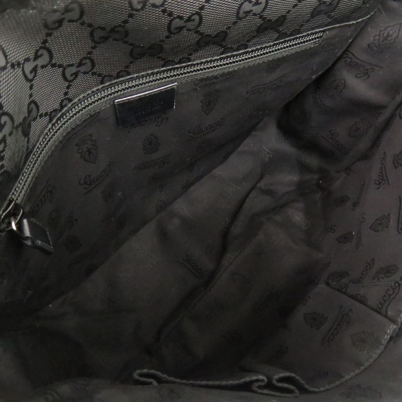 Gucci GG Imprime Black Messenger Bag Shoulder 0164 — view 6