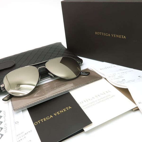 Bottega Veneta Sunglasses V2330 1223 Teardrop Mirror Lens Zeiss — view 2