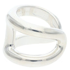 Hermes Osmose GM Silver Ring 9 — view 5