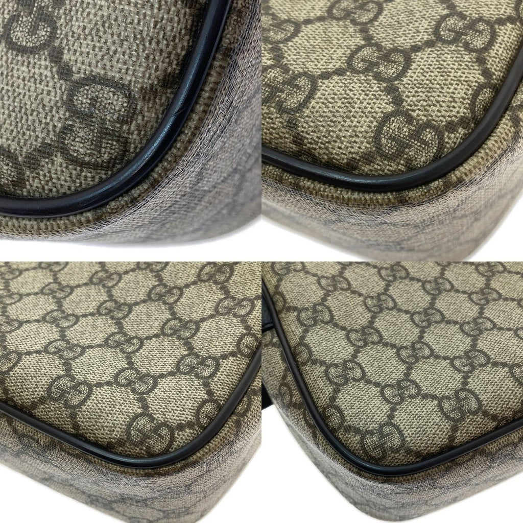 Gucci Second Bag GG Supreme Leather Coating Beige Brown — view 7