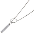 Gucci Lariat Necklace 18k White Gold
