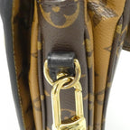 Louis Vuitton Monogram Reverse Pochette Metis MM Bag — view 5