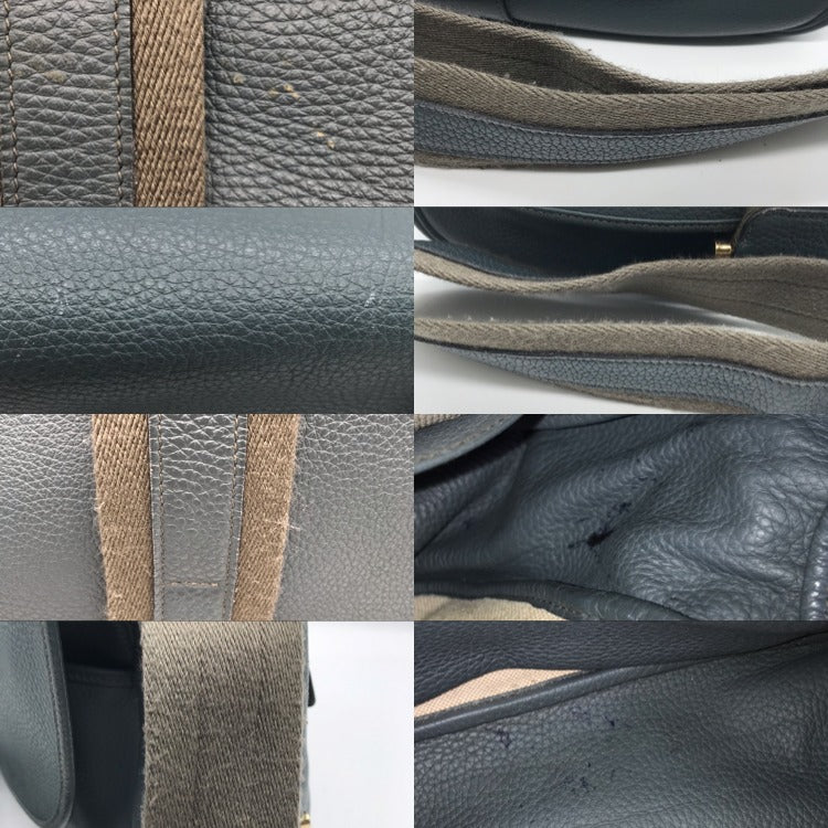 Hermes Taurillon Clemence Bourlang Shoulder Bag Bourouage Price Negotiation — view 8