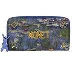 Louis Vuitton Wallet Clemence Zippy Blue