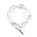 Hermes Chaine D'ancre MM 14 Links Bracelet Silver Weight — view 2