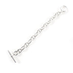 Hermes Chaine D'ancre MM 14 Links Bracelet Silver Weight — view 3