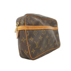 Louis Vuitton Clutch Monogram Compiegne 23 Brown — view 2
