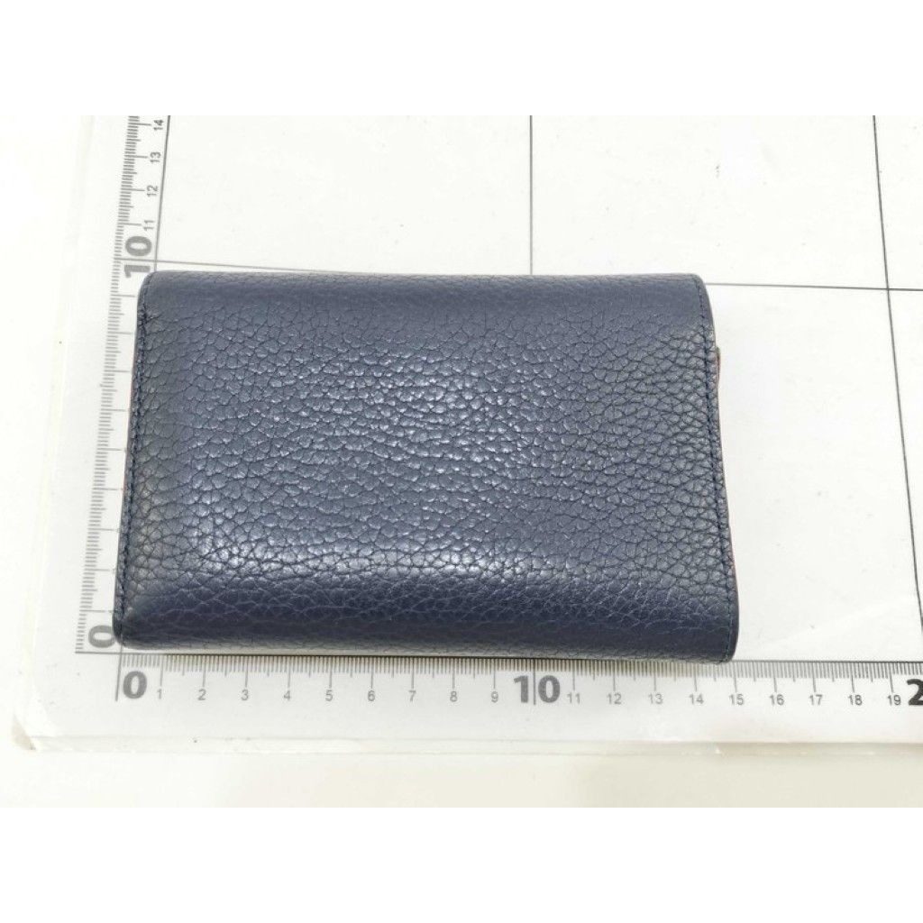 Louis Vuitton Trifold Wallet Portefeuille Capucines Compact Mari Nourge — view 2