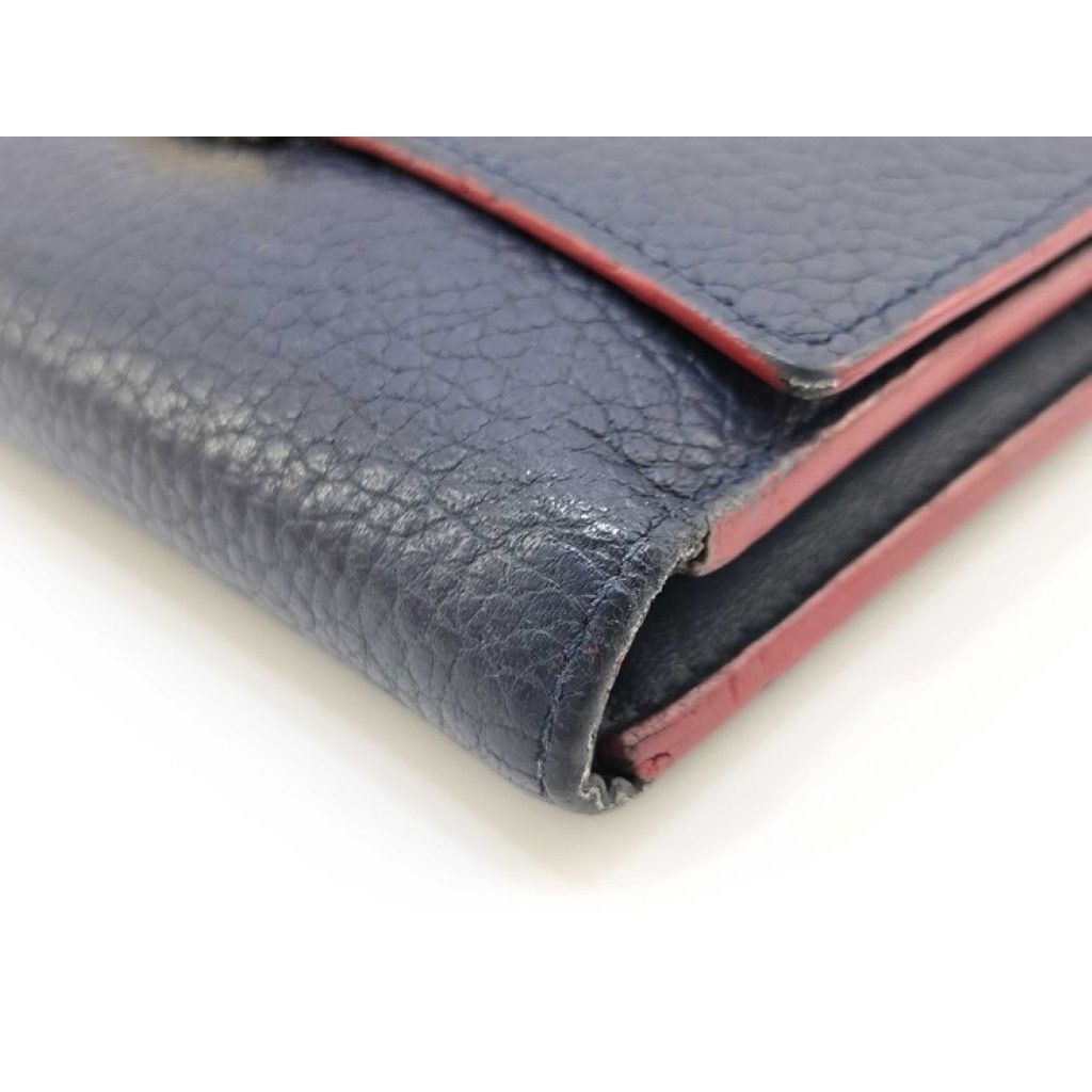Louis Vuitton Trifold Wallet Portefeuille Capucines Compact Mari Nourge — view 4
