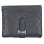 Hermes Bearn Compact Bifold Leather Wallet