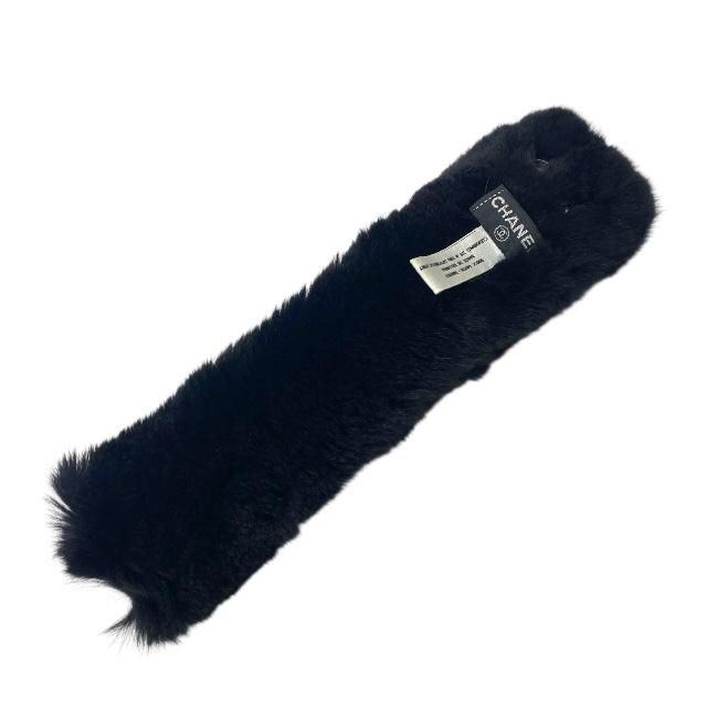 Chanel Rabbit Fur Bracelet Bangle Wristband Accessories Small — view 3