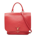 Louis Vuitton Parnassea Volta 2-Way Shoulder Bag Poppy Petal Pink Leather