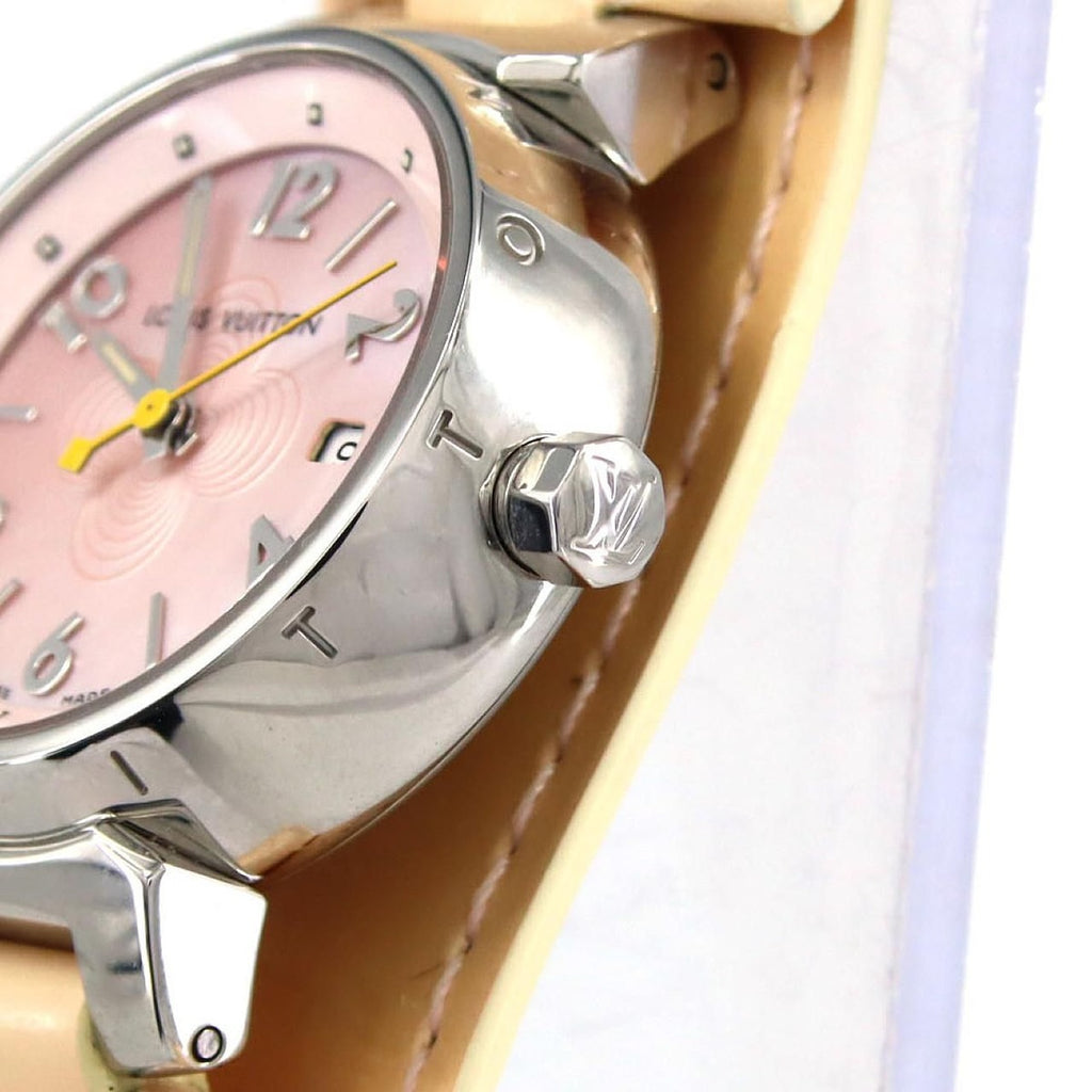Louis Vuitton Tambour Wide Strap Q1216 SS Quartz — view 3