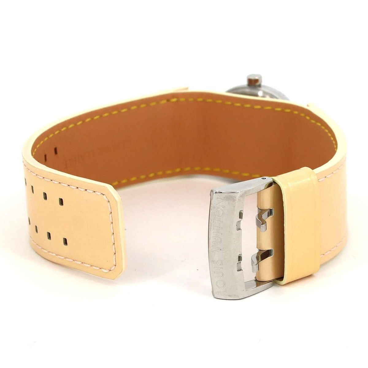 Louis Vuitton Tambour Wide Strap Q1216 SS Quartz — view 7