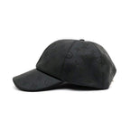 Louis Vuitton Cap Monogram Black Silver Hardware Hat — view 4