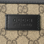 Gucci Shoulder Bag GG Supreme Beige Black — view 7