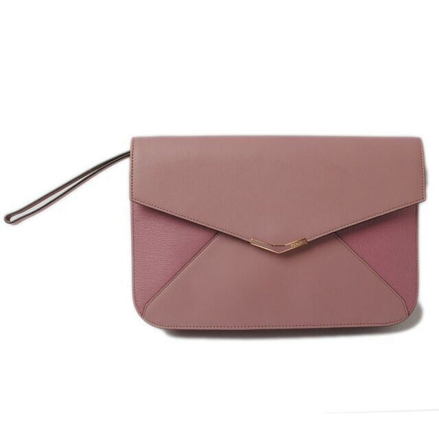 Fendi Clutch Bag Second Toujours Light Purple with Strap
