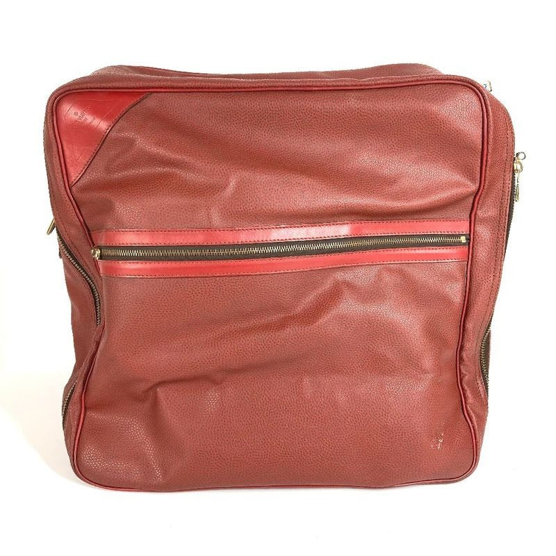 Louis Vuitton Boston Bag Seafeller Leather Red Series