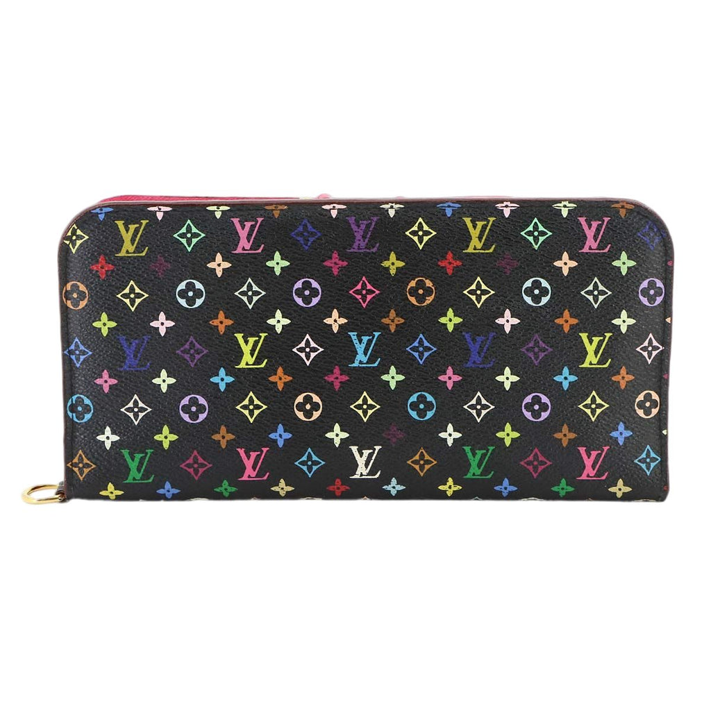 Louis Vuitton Monogram Multicolor Portefeuille Insolite Wallet Noir