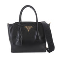 Prada 2-Way Leather Nero Black Shoulder