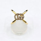 Gucci Running Cross Yellow Gold Ring Y — view 2