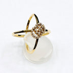 Gucci Running Cross Yellow Gold Ring Y — view 4