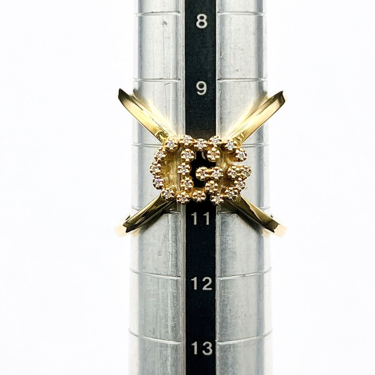 Gucci Running Cross Yellow Gold Ring Y — view 7