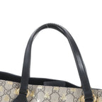 Gucci GG Supreme Bee Leather Tote Shoulder Hand — view 2