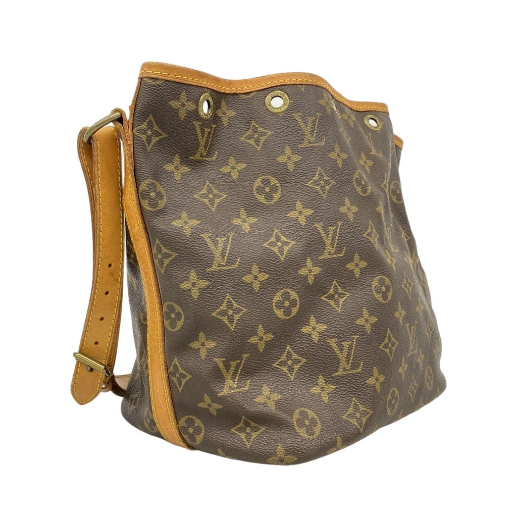 Louis Vuitton Shoulder Bag Monogram Petit Noe Brown — view 2