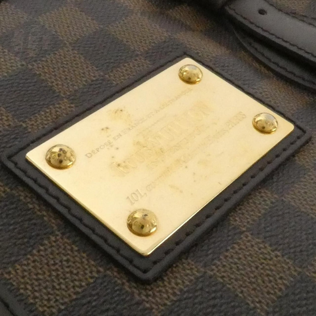 Louis Vuitton Damier Hampstead MM Bag Ebene — view 5