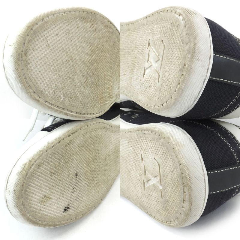 Louis Vuitton Low Cut Sneakers Navy Size 7 White — view 6