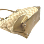 Gucci Handbag Canvas Tote Bag Beige — view 8