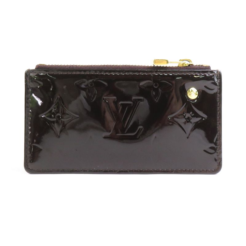 Louis Vuitton Coin Case Key Monogram Vernis Pochette Cles — view 2