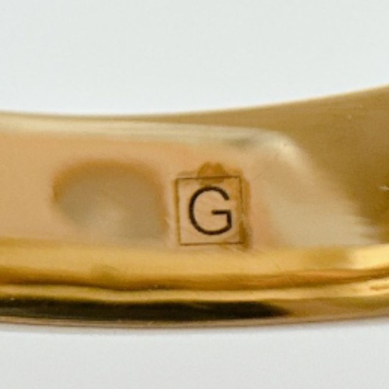 Gucci GG S Size Chain Effect Ring Flower — view 9