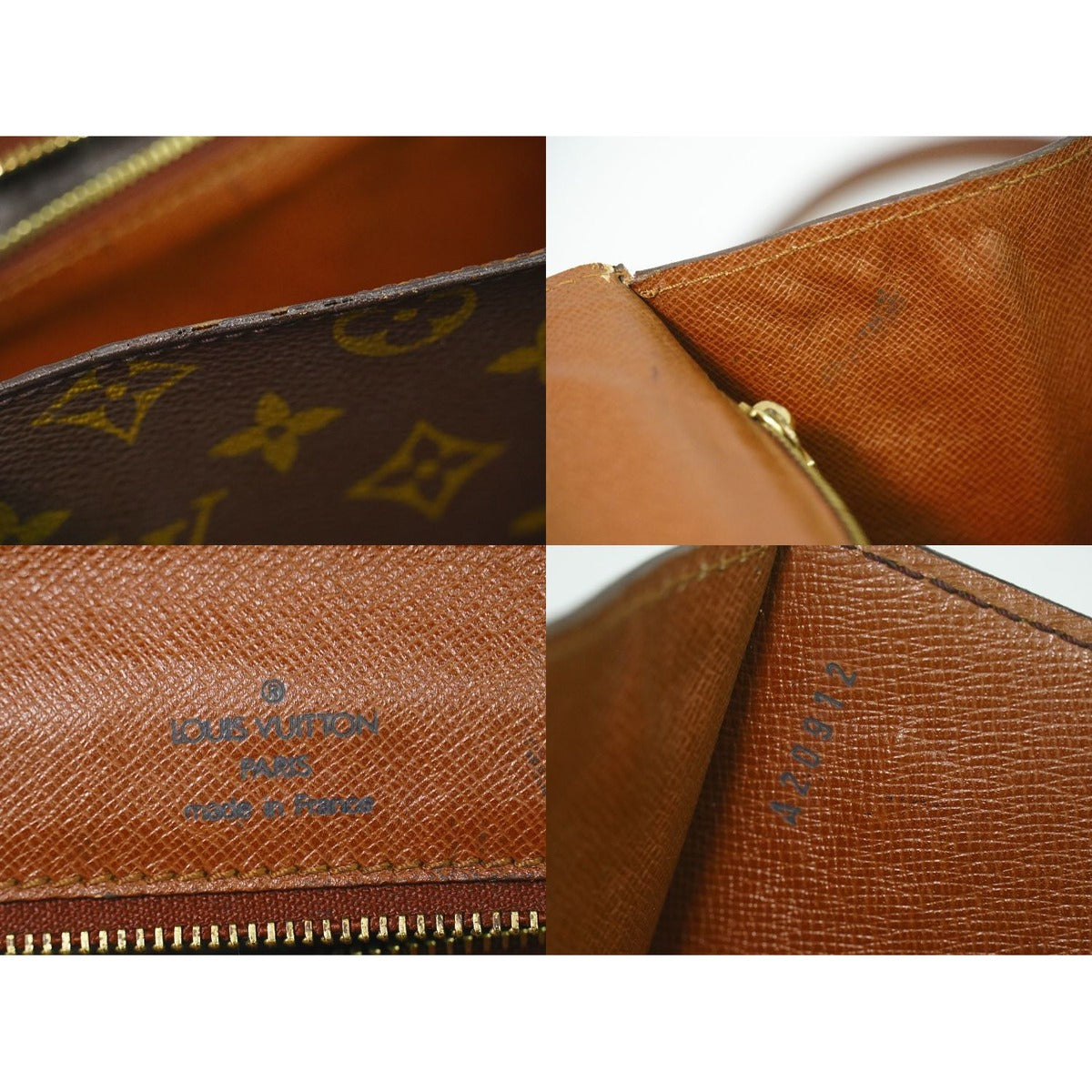 Louis Vuitton LV Monceau 26 Monogram 2-Way Shoulder Bag Brown — view 9